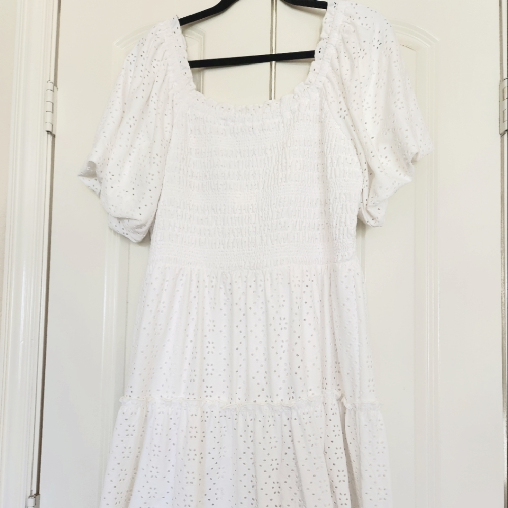 White dress
